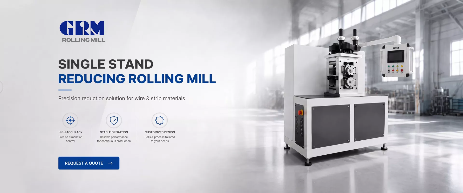 Kina Flat Wire Rolling Mills Produsent